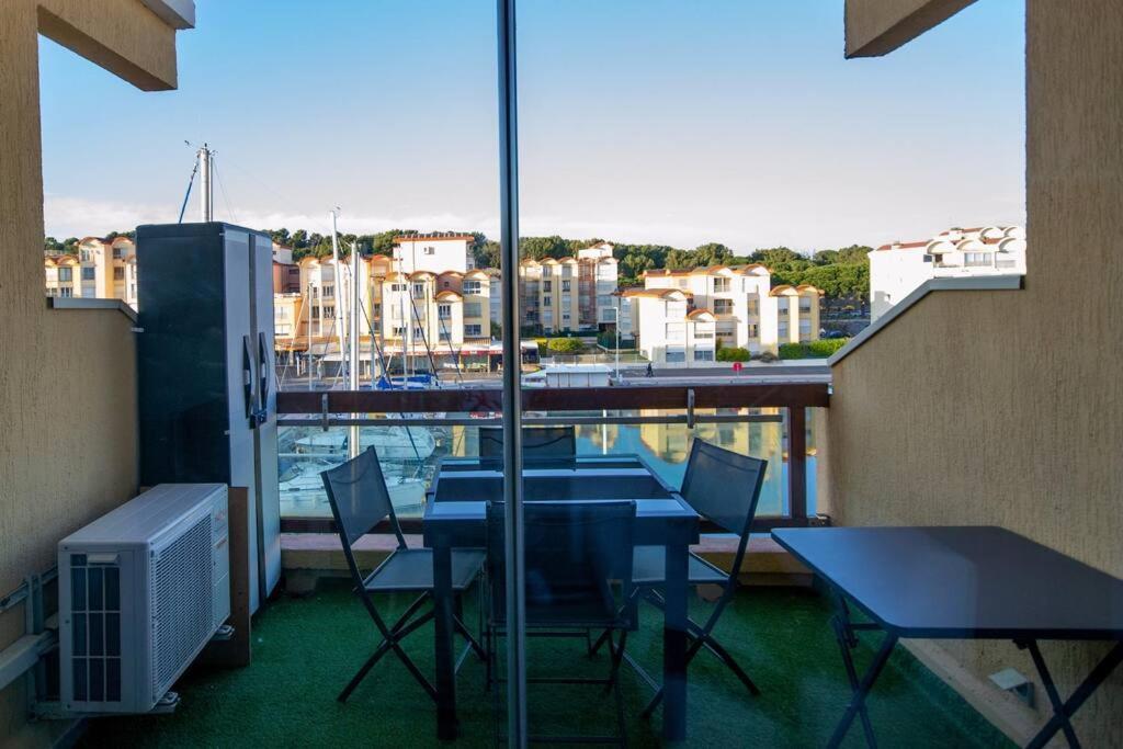 Mer Veilleuse Gruissan - Clim - Piscine Bagian luar foto