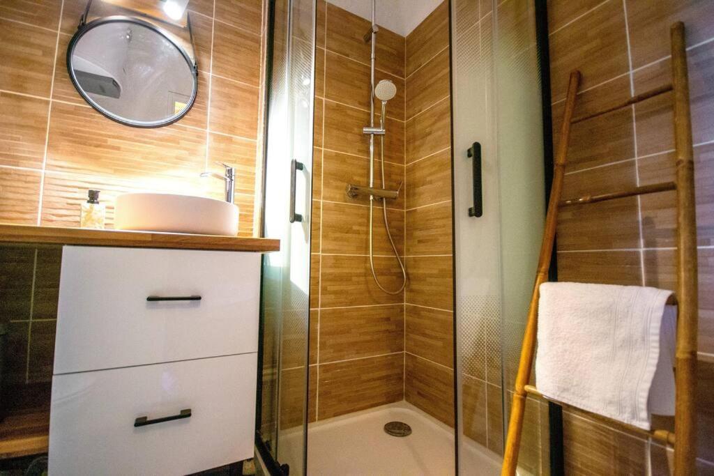 Mer Veilleuse Gruissan - Clim - Piscine Bagian luar foto